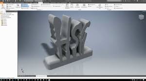 Anfrageo hat auf 99designs einen individuellen wettbewerb in der kategorie logo erstellt. Logo Als 3d Druck Von Der Skizze Bis Zum Druck Inventor 2018 Makerbot Replicator Youtube