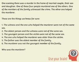 As you go about completing the puzzles, you'll learn more about the. Logic Puzzle Mystery Murder Album On Imgur