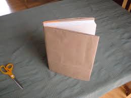 No Tape Book Cover Paper Bag Book Cover Book Cover Diy Paper Book Covers