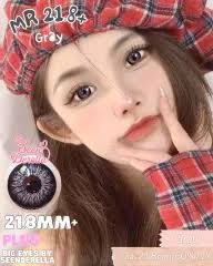 Kezia gray softlens 17.2mm big eyes effect