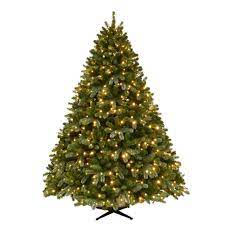 Home Accents Holiday 7 5 Ft Pre Lit Grand Fir Quick Set Artificial Christmas Tree With Supernova Color Changing Lights Tg76p4817d01 The Home Depot Christmas Tree Clear Lights Pre Lit Christmas Tree Green