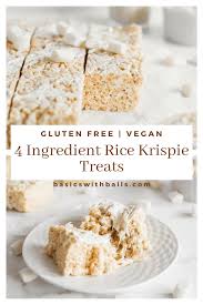 4 Ingredient Vegan Rice Krispie Treats Recipe In 2020 Vegan Rice Krispie Treats Vegan Rice Crispy Treats Rice Krispies