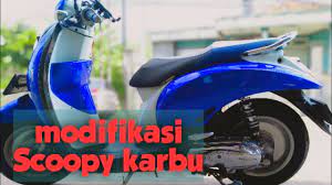 Modifikasi scoopy full carbon ganteng kece parah. Scoopy 2011 Scoopy Menolak Punah Modifikasi Tipis Tipis Youtube