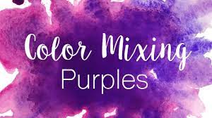 However, there are many other colors you can use (including different shades of blue and red) to create different shades of purple color. Color Mixing Series Purples How To Mix Purples In Watercolor Purple Vs Violet Youtube