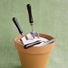 Storing Tools In Builders Sand Will Help Keep Them From Rusting Garden Tools Garden Tool Storage Garden Tool Holder