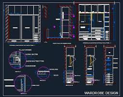 Rs 4,500/ foot get latest price. Sliding Wardrobe With Glass Shutters Dwg Detail Autocad Dwg Plan N Design