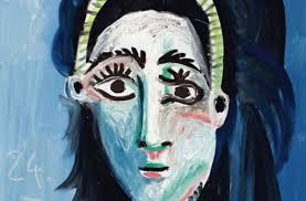 Spanish painter and sculptor pablo picasso, who helped develop many styles of the twentieth century at work in his studio. Teure Jacqueline Picasso Gemalde Geht Fur 8 1 Mio Dollar Weg Kultur Stuttgarter Nachrichten