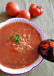 One Pot Tomato Rice Soup Super Delicious And Healthy Find Recipe Tomato Rice Soup Rice Soup Tomato Rice