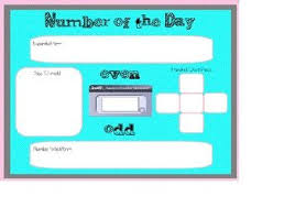 Number Of The Day Smartboard 5 School Math Smart