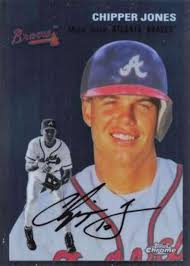 Amazon.com: 2023 TOPPS CHROME PLATINUM ANNIVERSARY #358 CHIPPER JONES  BRAVES BASEBALL OFFICIAL TRADING CARD OF MLB : Collectibles & Fine Art