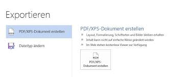 Dadurch wird die verarbeitung des. Aus Word Ein Pdf Erstellen Verschiedene Wege Mit Dem Selben Ziel