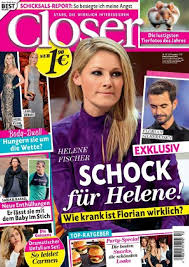 The german pop singer was born in krasnoyarsk, russia on august 5, 1984. Helene Fischer Florian Silbereisen Helene Fischer And Florian Silbereisen Closer Magazine 16 December 2015 Cover Photo Germany