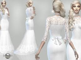 The Sims Resource Atanis Wedding Dress1 By Jomsims Sims 4 Downloads Sims 4 Wedding Dress Sims 4 Dresses Sims 4 Cc Wedding Dress