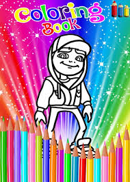 Show your kids a fun way to learn the abcs with alphabet printables they can color. Coloring Book For Subway Surf For Android Apk Download