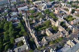 It is the principal residence of yale college freshmen and also contains offices for the academic departments of classics, english, history, comparative literature, and philosophy. Take A Tour Of The Beautiful Yale Campus From The Sky See Old Campus Harkness Tower And The Yale School School Campus Dream College The University Of Chicago