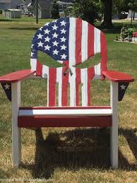 Maybe you would like to learn more about one of these? Wood Pallet Punisher Skull Adirondack Chair Pallet Furniture Projects