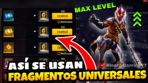 Usa nuestro trucos y secretos para llegar a heroico en modo solitario. Como Se Utilizan Los Fragmentos Universales Intercambio De Fragmentos De Free Fire Youtube