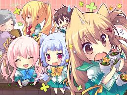 You may have never realized it, but some of the most popular anime characters of all time have blond hair. Animal Ears Bell Blonde Hair Bow Brown Hair Catgirl Anime Girl Chibi Background 1600x1200 Wallpaper Teahub Io