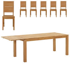 Am samstag wollten wir einen neuen küchentisch mit stühlen im dänischen bettenlager kaufen. Essgruppe Silkeborg Stockholm 90x180 1 Zusatzplatte 6 Stuhle Danisches Bettenlager