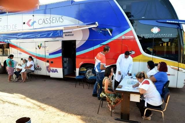Ônibus da Saúde” fará atendimento contra câncer sábado em Três Lagoas - Interior - Campo Grande News