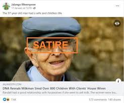 Story of milkman who fathered more than 800 children originates from  satirical site