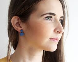 Pre-cut Orange Ella Cork Earring Bundle 6pair