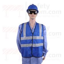 Zoro select 8e282 safety vest,blue,universal. Hi Viz Blue Safety Vest Jacket Supplier In Middle East Egypt Pakistan