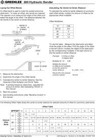 880 Hydraulic Bender Pdf Free Download