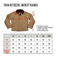 Pike Brothers 1944 N1 Deck Jacket Khaki Lipstick Gearstick