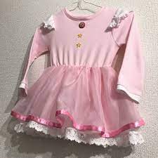 スタートゥインクルプリキュア キュアスター ワンピース ドレス コスチューム コスプレ 衣装 手作り ハンドメイド 完成 プリキュア ドレス ワンピース コスチューム