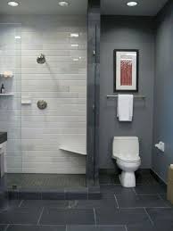 Hexagon or penny, marble or poured concrete. Small Bathroom Bathroom Tile Ideas Grey Novocom Top