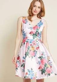 15 Flattering Summer Dresses For A Big Bust And Tummy That You Will Love Dress Clothes For Women Guest Dresses Fit And Flare Dress