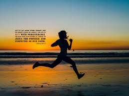 Run the Race Marathon Letter to the Hebrews Quote Wallpaper ...