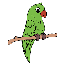 How To Draw A Parrot - Really Easy Drawing Tutorial | Parrot Drawing, Easy  Drawings, Drawing Tutorial Easy