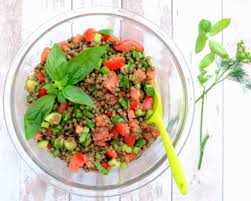 If you want any proof that low fat can be satisfying, try this hearty and nutritious lentil and black bean soup. Lentil Salad With Tomatoes Dill Basil Recipe