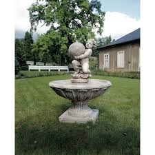 Garten Dekoration Brunnen Gussstein Kunststein Fontaine Brunnen Mondo Gartenbrunnen Garten Springbrunnen Garten