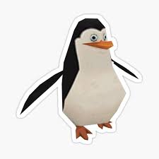 Racism is no more and kowalski's various memes. Penguin Madagascar Stickers Redbubble