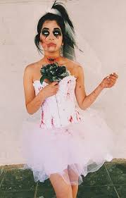 Black And White Halloween Costume Women 13 Ways To Wear A White Dress For Halloween Zombie Bride Halloween Bride Costumes Zombie Bride Halloween Costume