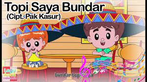 Naik becak | lagu anak indonesia ciptaan: Topi Saya Bundar Lagu Anak Indonesia Youtube