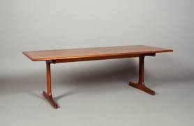 Vintage Wooden Trestle Table From Atomic Threshold Coffee Table Wooden Trestle Table Rectangular Coffee Table