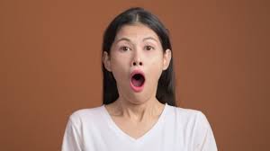 Your hands are always in front of you, revealing your emotions and attitudes. Shocked Asian Woman Open Mouth Putting Hands Cheeks Video By C Sasilsolution Stock Footage 212658812