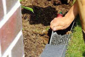 Ein Gartenprojekt Mahkante Verlegen Gartenprojekte Garten Garten Ideen