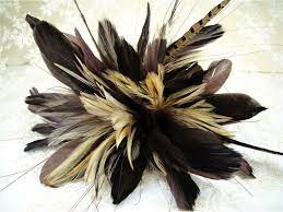 Feather Feather Mount Millinery Feather Millinery Feather Mount Hat Trim Feathers For Millinery Fascinators Crafts Feather Flower Faux Flowers Flowers