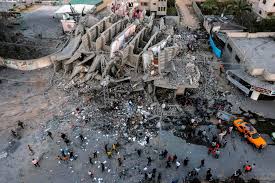 The gaza health ministry said nine palestinians, including three children, died. After Intense Fighting In Gaza Israel And Palestinians Observe Ceasefire The New York Times