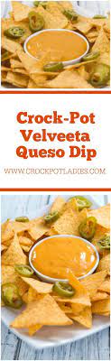 Crock Pot Velveeta Queso Dip Recipe Recipe Recipes Queso Dip Queso Dip Velveeta