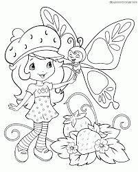 Resultado De Imagen Para Dibujos De Rosita Fresita Y Sus Amigas Para Colorea Cartoon Coloring Pages Strawberry Shortcake Coloring Pages Butterfly Coloring Page