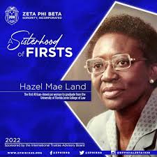 Hazel Mae Land grew up in Brooksville, Florida, during segregation. Even  though she didn't expect to go to college, she took her aunt's advice,  followed in her sister's footsteps, and attended Tuskegee