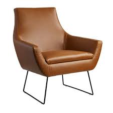 Rickman Armchair Leather Armchair Armchair Brown Accent Chair