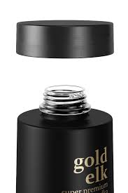 Black And Gold Makeup Packaging Black Elk Gold Elk Creative Packaging Design Alcohol Packaging Gold