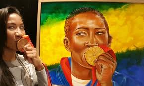 Ketleyn lima quadros (born 1 october 1987) is a brazilian judoka. Ketleyn Quadros A Primeira Medalhista Individual